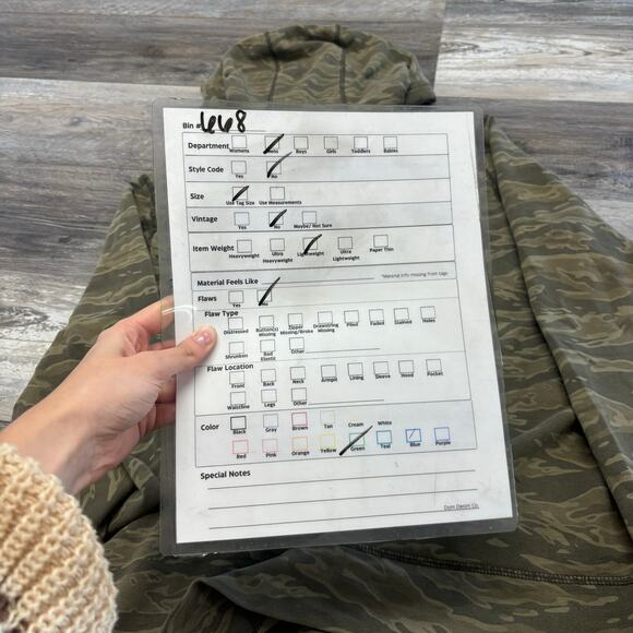 Abercrombie & Fitch Green Camouflage Mens Small Full Zip Drawstring Camo Hoodie - Picture 8 of 8